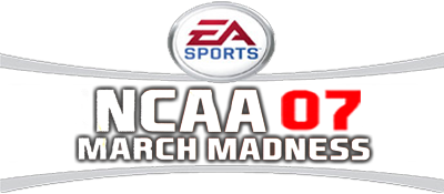 NCAA March Madness 07 logo for Playstation 2